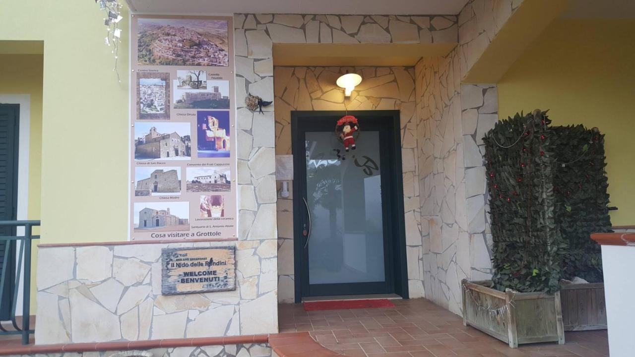Bed and Breakfast Il Nido Delle Rondini Grottole Exterior foto